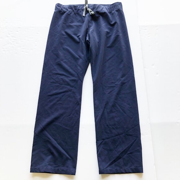 FIGS Livingston Navy Blue Straight Leg Classic Scrub Pants Womens Large Tall - Picture 3 of 9